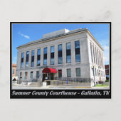 Sumner County Courthouse - Gallatin, TN Briefkaart (Voorkant)