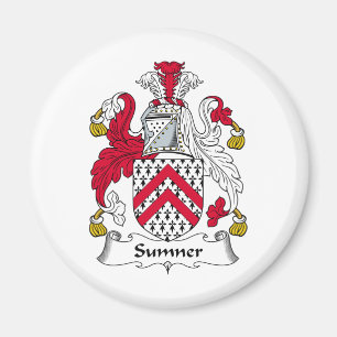 Sumner Family Crest Magneet
