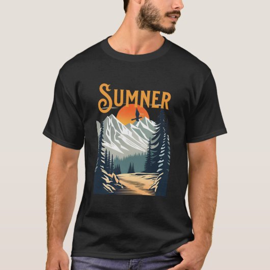 Sumner Wandelen T-shirt (Voorkant)
