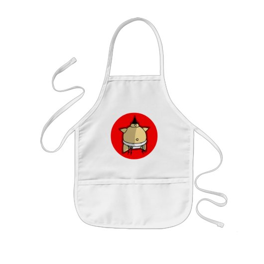 SUMO Apron Kinder Schort (Voorkant)