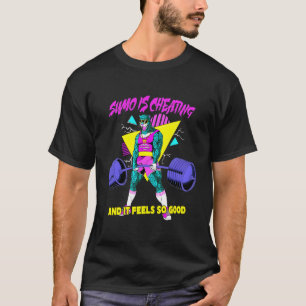 Sumo bedriegt gewichtheffen bodybuilding fitness t-shirt
