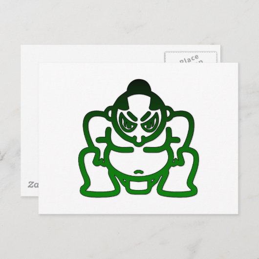 Sumo Briefkaart (Voorkant / Achterkant)