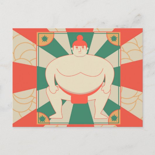 Sumo Briefkaart (Voorkant)