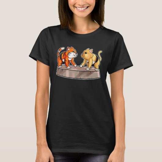 Sumo Cat en Sumo Tiger, die rusteling en su T-shirt (Voorkant)