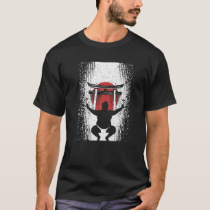 Sumo en Sumo worstelaar met Sumo worstelen en Sumo T-shirt