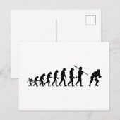 Sumo Evolutionstheorie des Kampf Briefkaart (Voorkant / Achterkant)