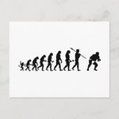 Sumo Evolutionstheorie des Kampf Briefkaart (Voorkant)