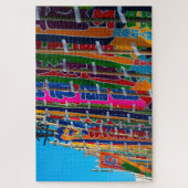 Sumo Flags Tokyo Kokugikan Legpuzzel (Verticaal)