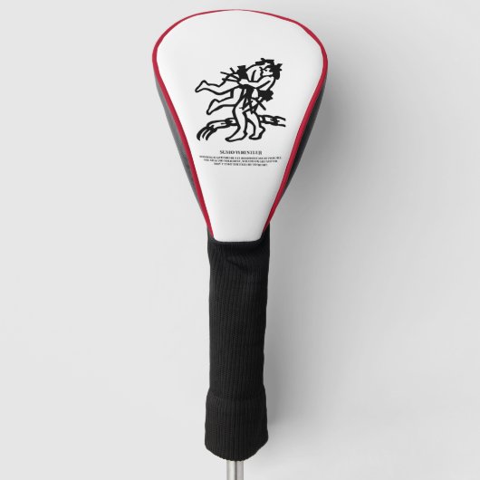 Sumo Golfheadcover (Voorkant)