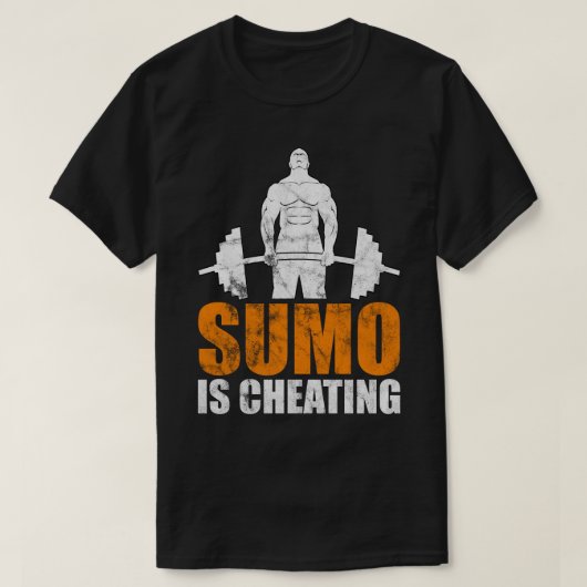 Sumo is Cheating T-shirt (Design voorkant)