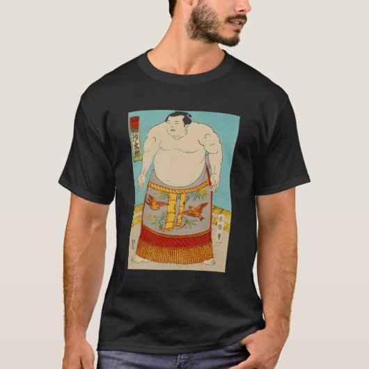 Sumo Japans Japan Sumo Wrestler T-shirt (Voorkant)