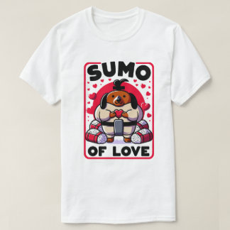 Sumo Liefde Kampioen Dachshund - Hart Onigiri T-Sh T-shirt