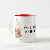 Sumo Morning Tweekleurige Koffiemok (Voorkant links)