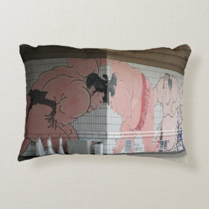 Sumo Mural Wall Art Accent Kussen