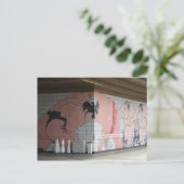 Sumo Mural Wall Art Briefkaart (Staand voorkant)