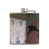 Sumo Mural Wall Art Heupfles (Achterkant)