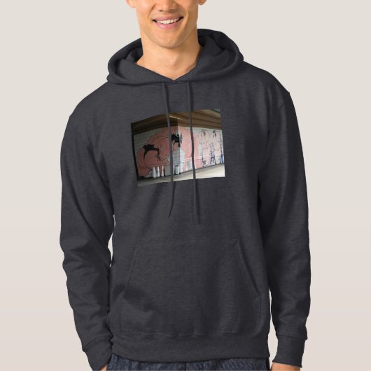 Sumo Mural Wall Art Hoodie (Voorkant)
