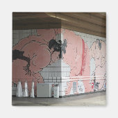 Sumo Mural Wall Art Magneet (Voorkant)