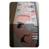 Sumo Mural Wall Art Magneet (Verticaal)