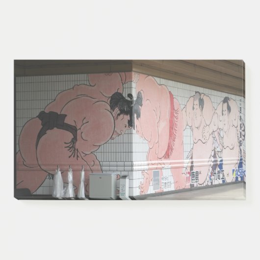 Sumo Mural Wall Art Post-it® Notes (Voorkant)