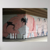 Sumo Mural Wall Art Poster (Voorkant)
