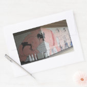 Sumo Mural Wall Art Rechthoekige Sticker (Envelop)