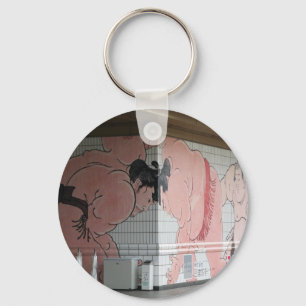 Sumo Mural Wall Art Sleutelhanger