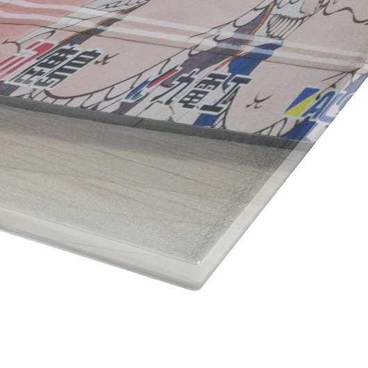 Sumo Mural Wall Art Snijplank (Hoek)