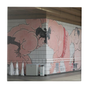 Sumo Mural Wall Art Tegeltje