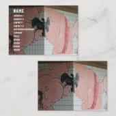 Sumo Mural Wall Art Visitekaartje (Voorkant / Achterkant)