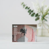 Sumo Mural Wall Art Visitekaartje (Staand voorkant)