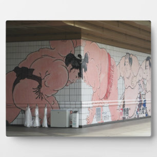 Sumo Muurschildering Kunst Fotoplaat