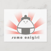 Sumo Onigiri Briefkaart (Voorkant)