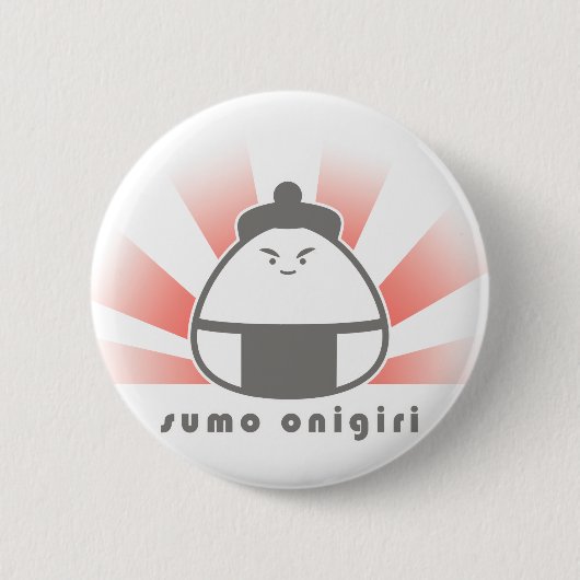 Sumo Onigiri Ronde Button 5,7 Cm (Voorkant)