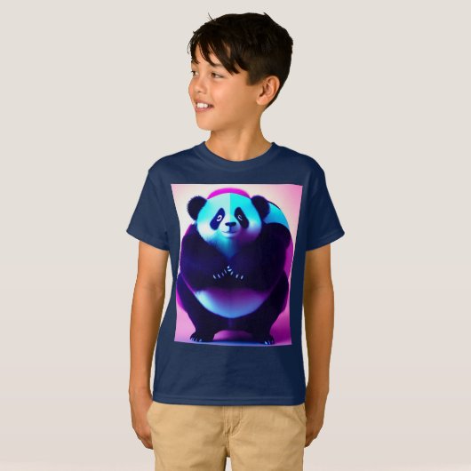 Sumo Panda The Bamboo Gnasher, Kinder shirt (Voorkant volledig)