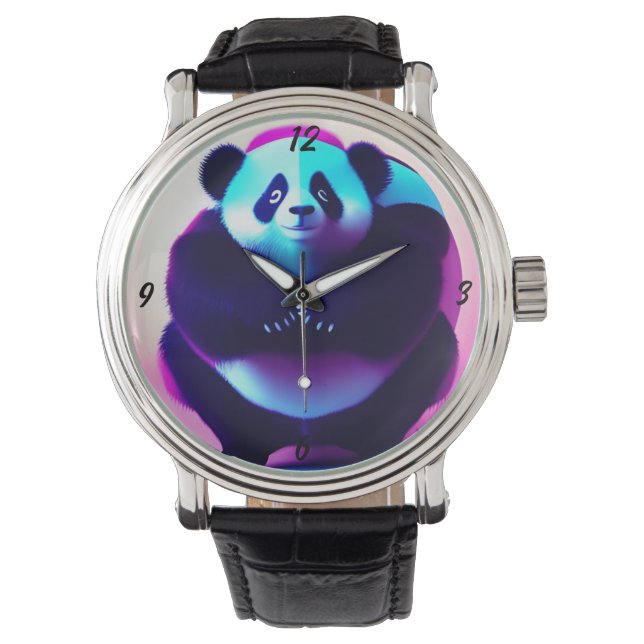 Sumo Panda The Bamboo Gnasher, Mannen horloge (Voorkant)