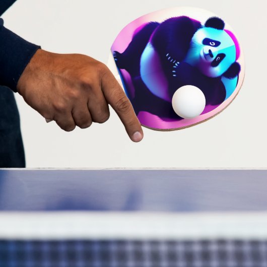 Sumo Panda The Bamboo Gnasher, Ping Pong Paddle Tafeltennisbatje (Insitu)