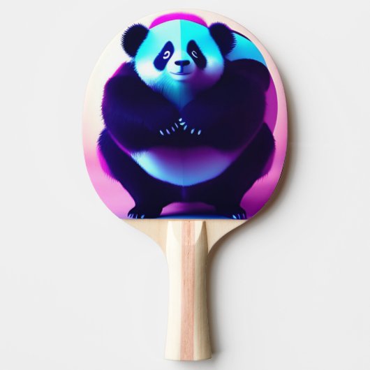 Sumo Panda The Bamboo Gnasher, Ping Pong Paddle Tafeltennisbatje (Voorkant)