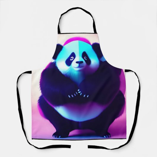 Sumo Panda The Bamboo Gnasher, Schort (Voorkant)