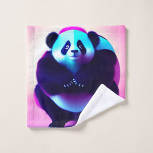 Sumo Panda The Bamboo Gnasher, Wash Cloth Washandje