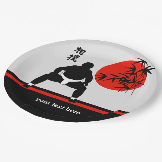 Sumo Papieren Bordje (Gekanteld)