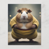 "Sumo Squeakdown: De Machtige Cavia Worstelaar" Flyer (Achterkant)