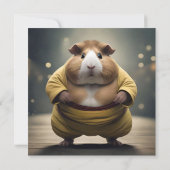Sumo Squeakdown: de machtige cavia worstelaar Save The Date (Achterkant)