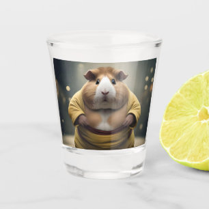 Sumo Squeakdown: de machtige cavia worstelaar Shot Glas