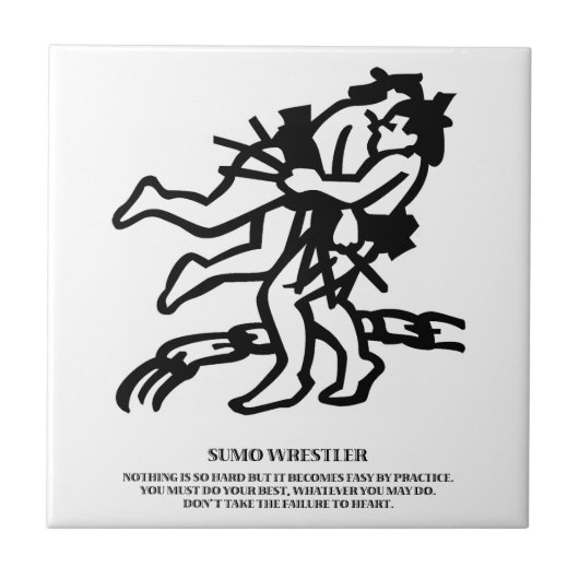 Sumo Tegeltje (Voorkant)