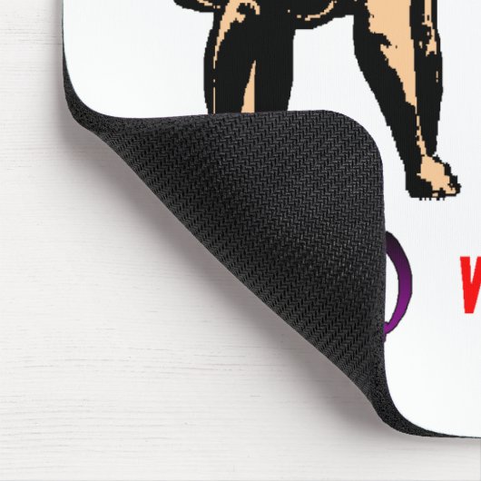 Sumo vs. Football Mousepad Muismat (Hoek)