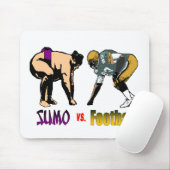 Sumo vs. Football Mousepad Muismat (Met muis)