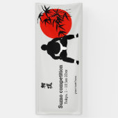 Sumo-wedstrijd Spandoek (Verticaal)