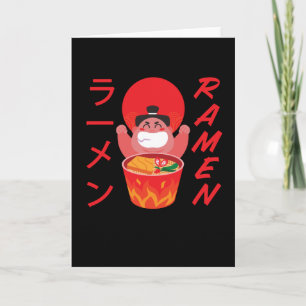Sumo worstelaar Noedels Anime Manga Leuk Japan Ota Kaart