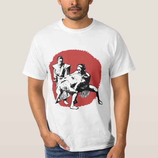 sumo worstjes t-shirt (Voorkant)